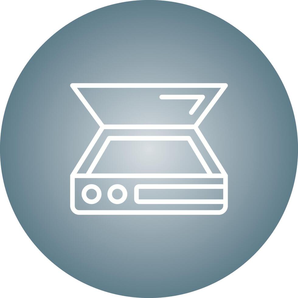 Scanner Vector Icon