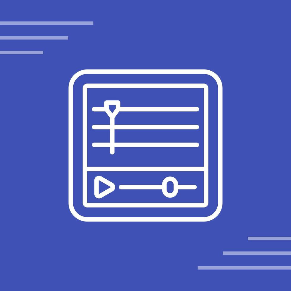 Timeline Vector Icon