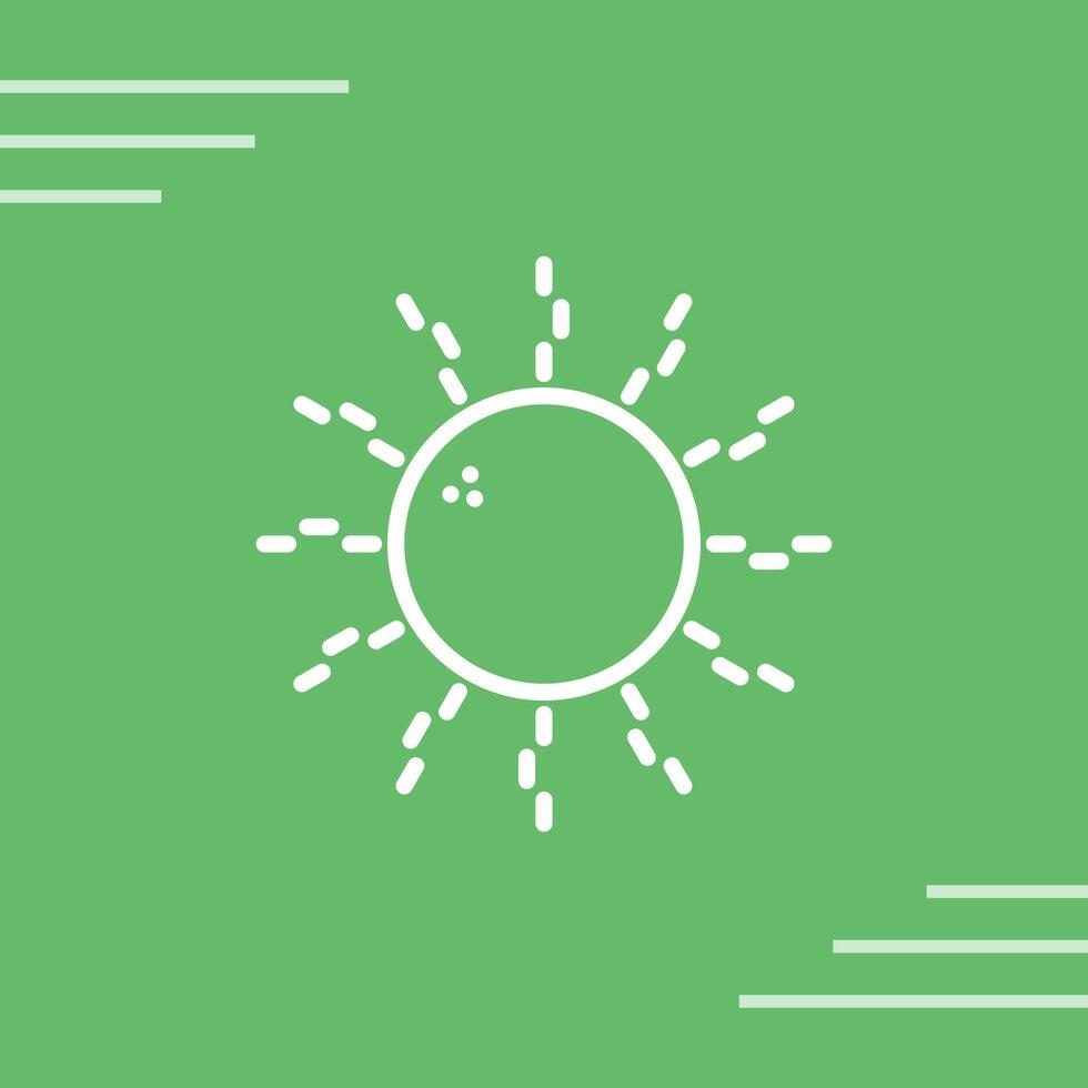Sun Vector Icon