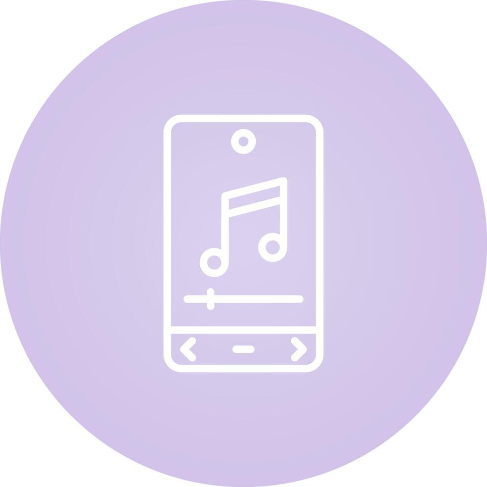 Music Player Vector Icon