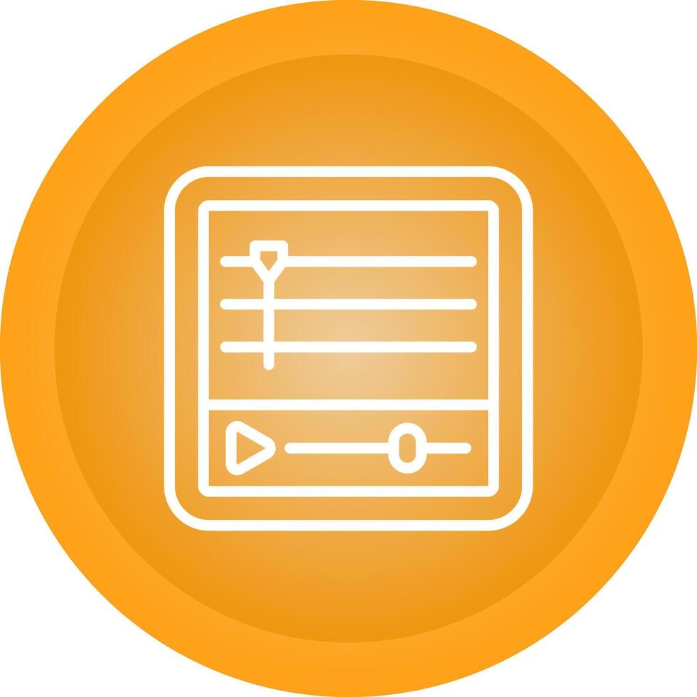 Timeline Vector Icon