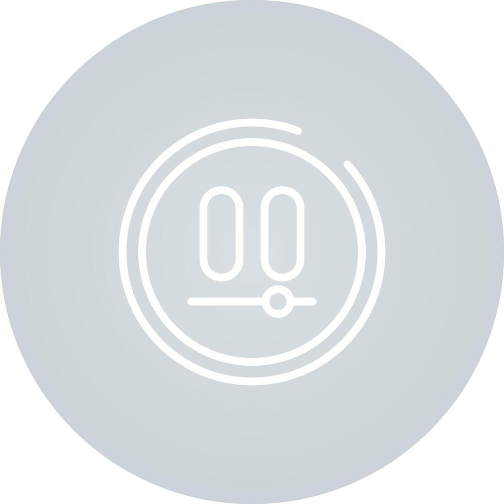 Video Pause Button Vector Icon