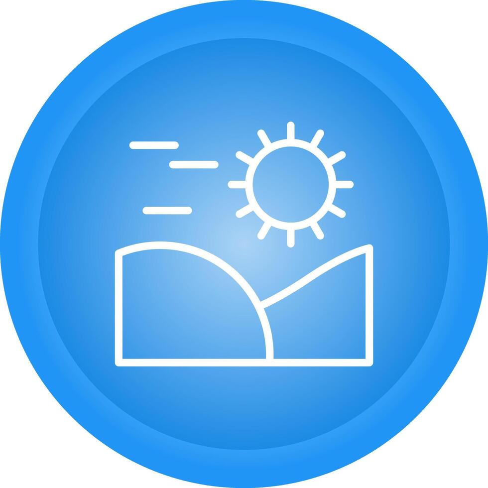 Desert Vector Icon