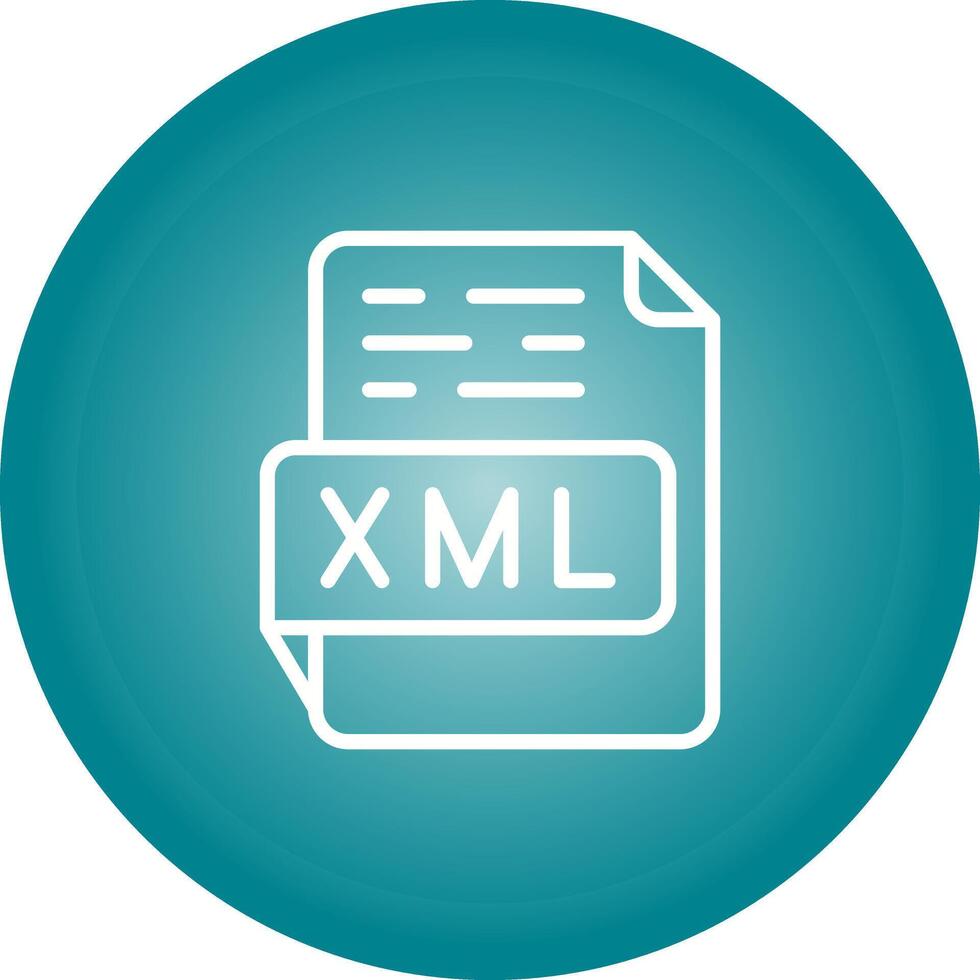 XML Vector Icon