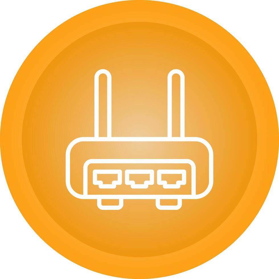 Router Vector Icon