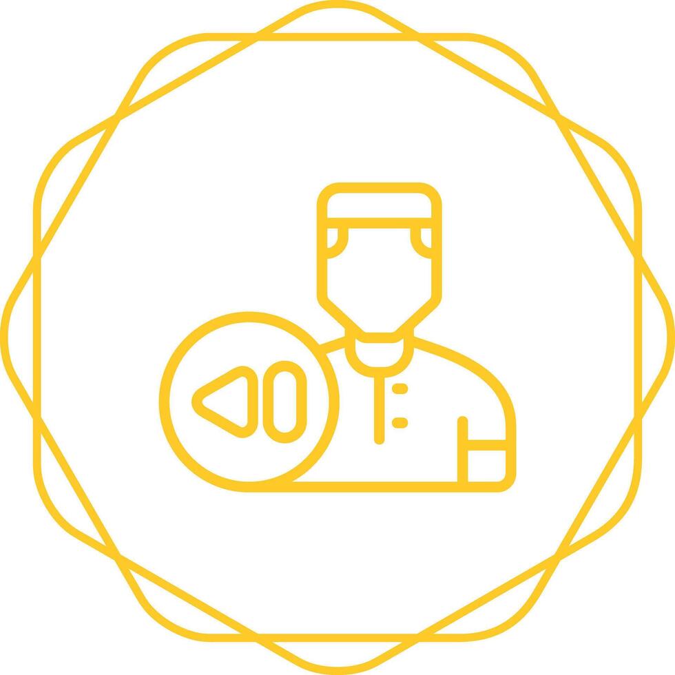 Play Previous Vector Icon