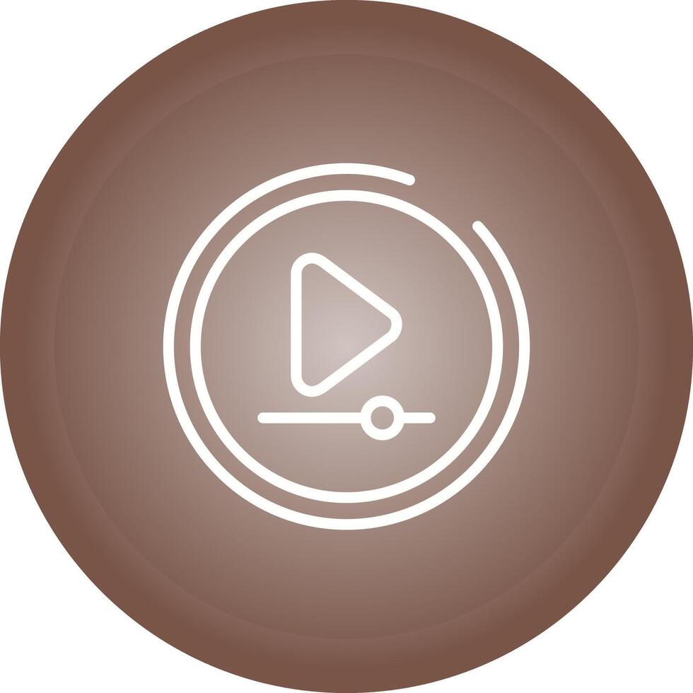 Video Play Button Vector Icon