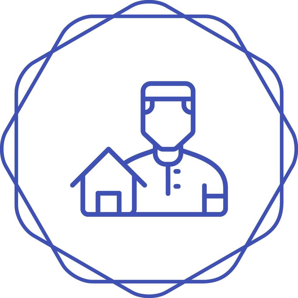 House Owner Vector Icon