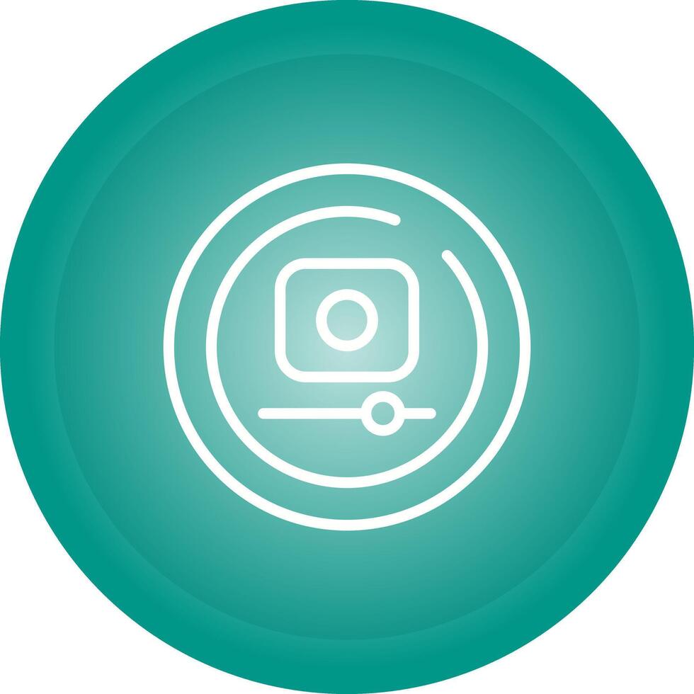 Video Record Circle Vector Icon