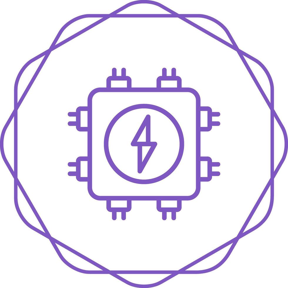 Junction Box Vector Icon