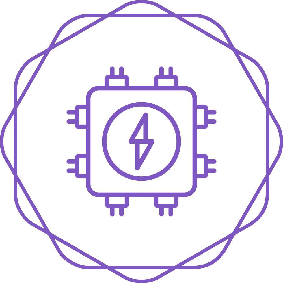 Junction Box Vector Icon