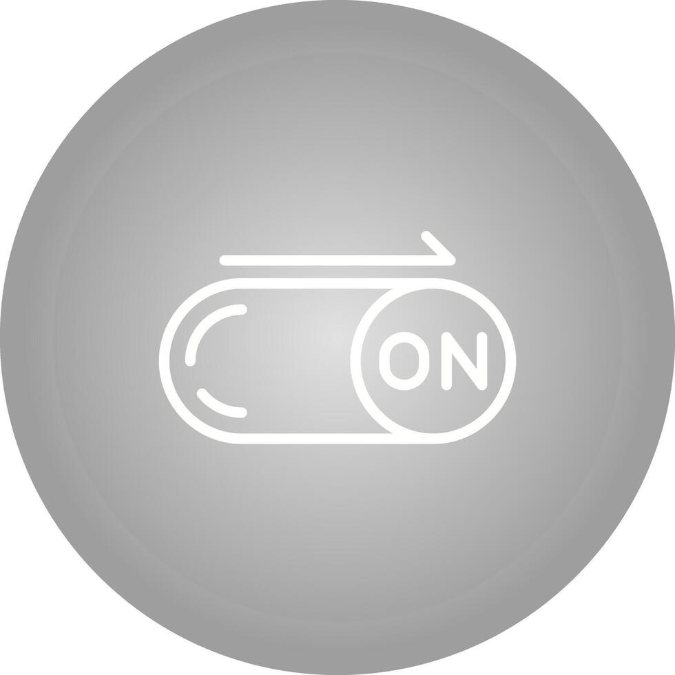 On Button Vector Icon