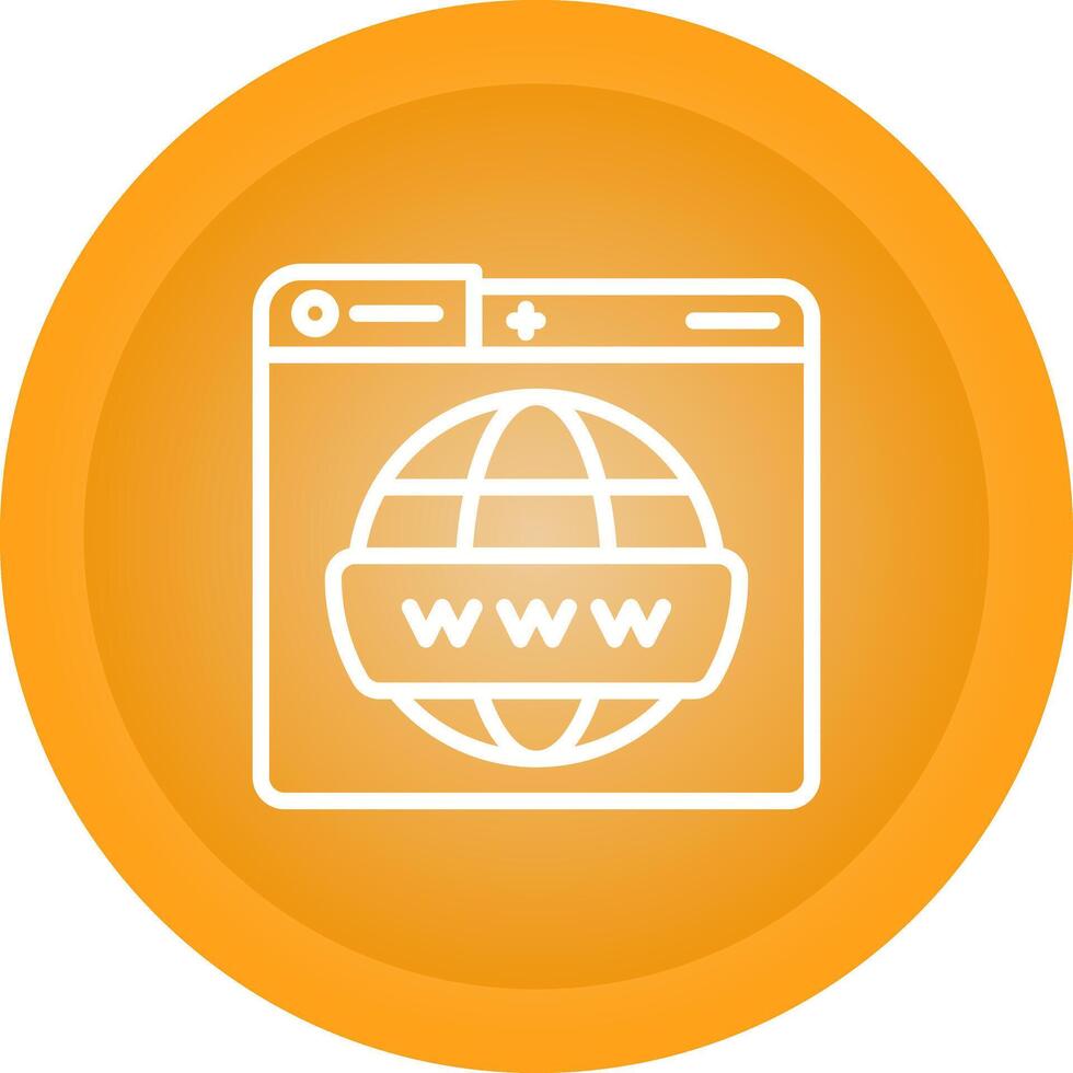 World Wide Web Vector Icon