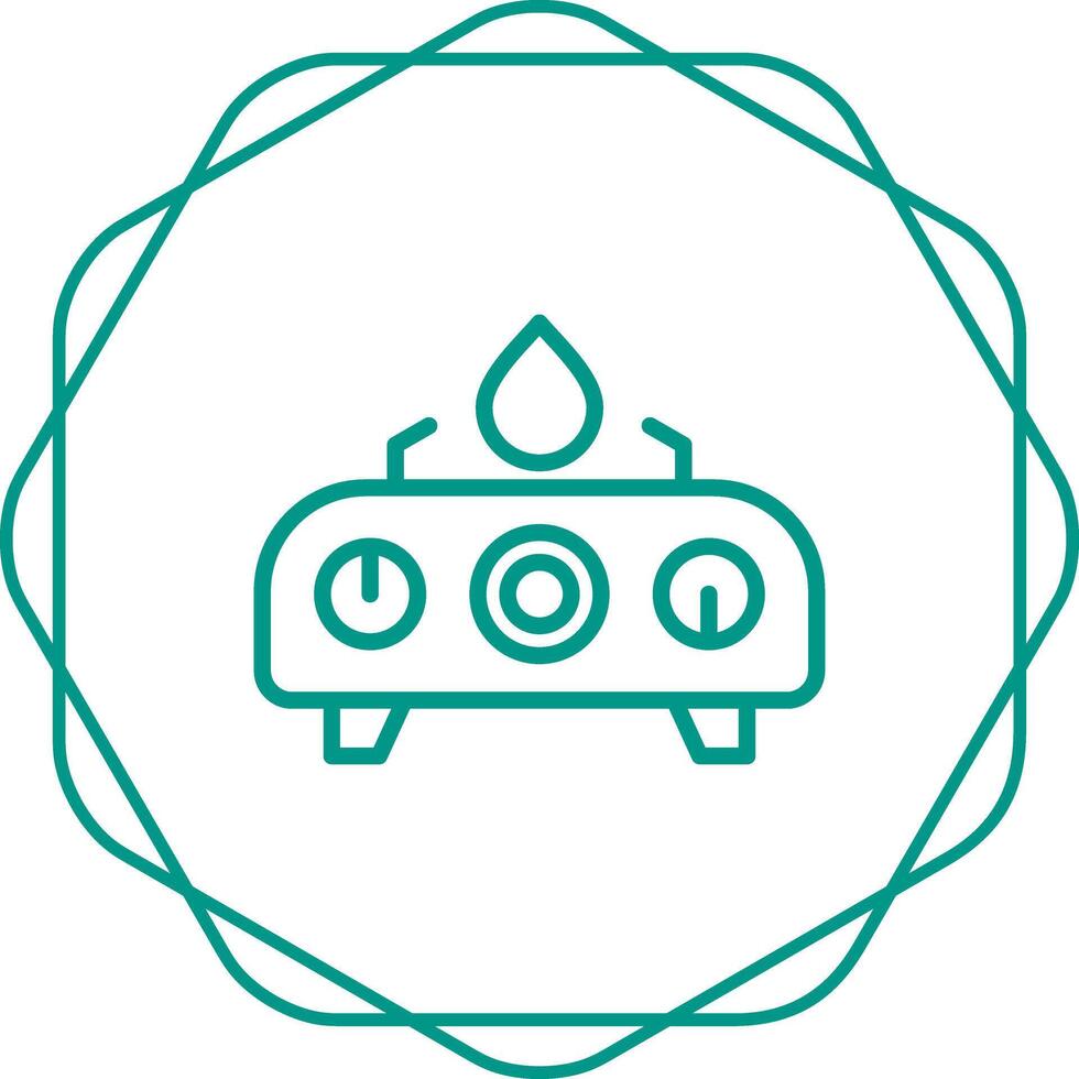 Electric Stove Vector Icon