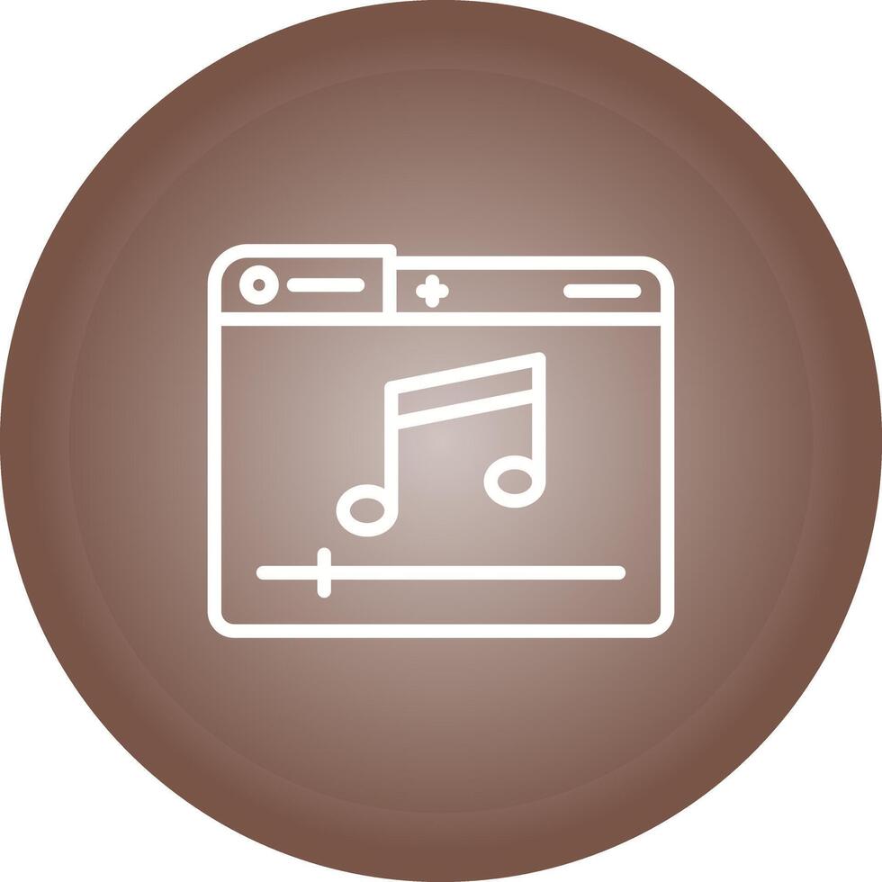 Music Player Vector Icon