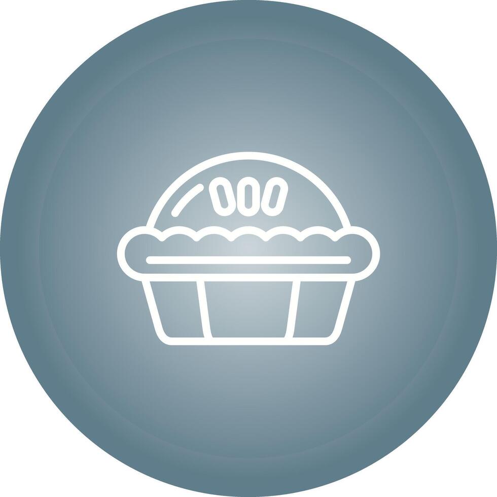 Pie Vector Icon