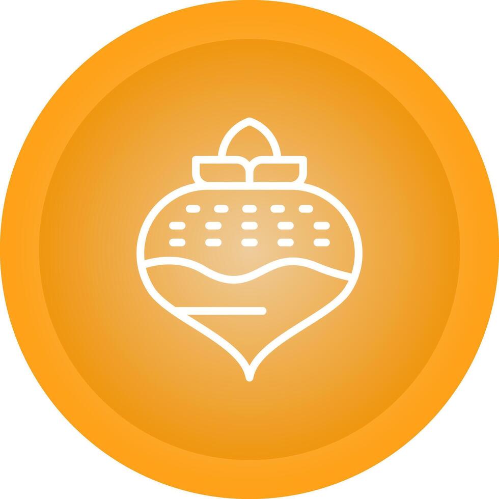 Turnip Vector Icon