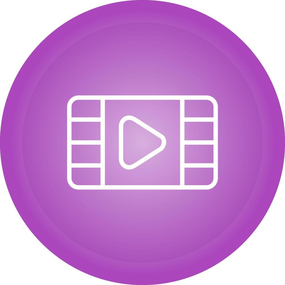 Multimedia Player Vector Icon