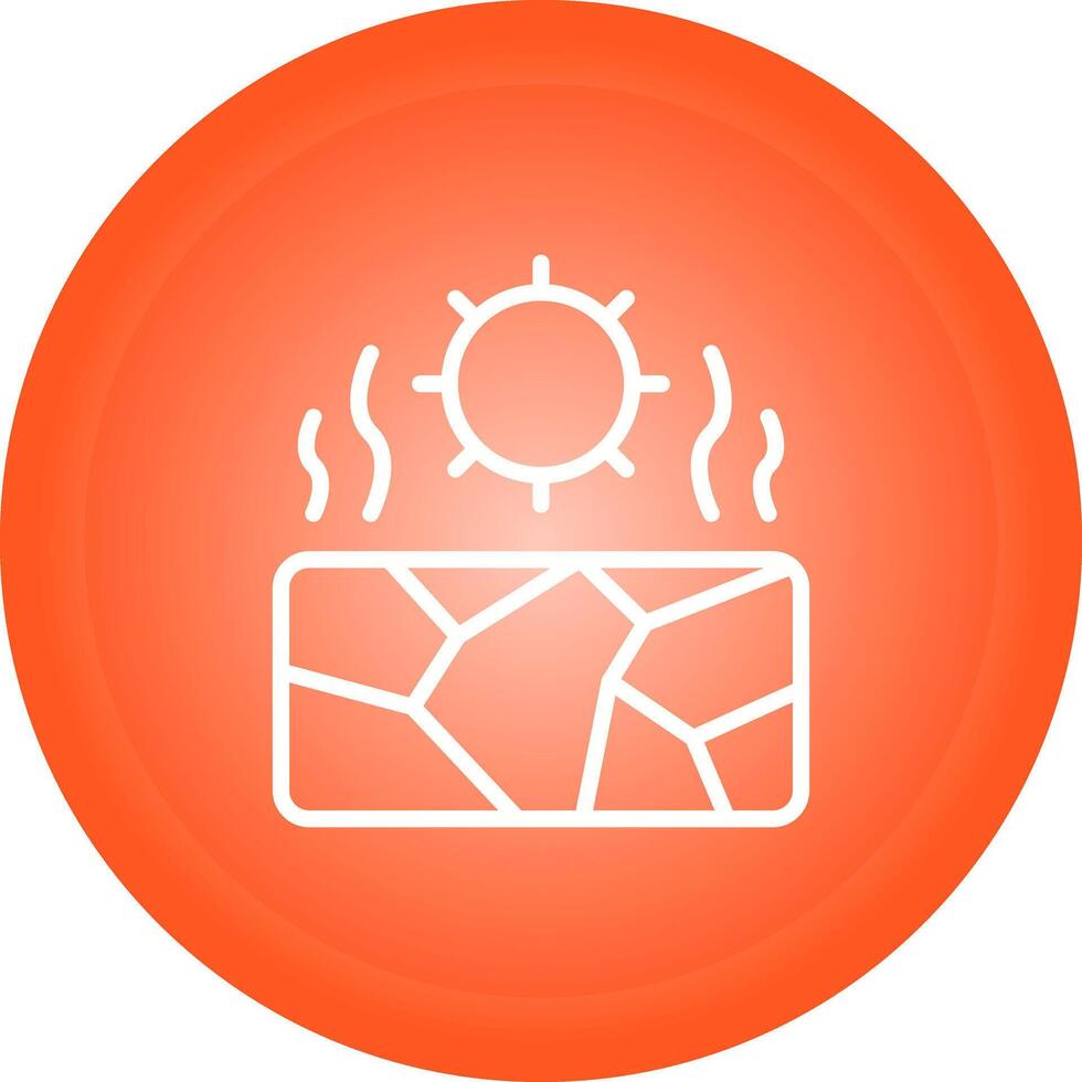 Drought Vector Icon