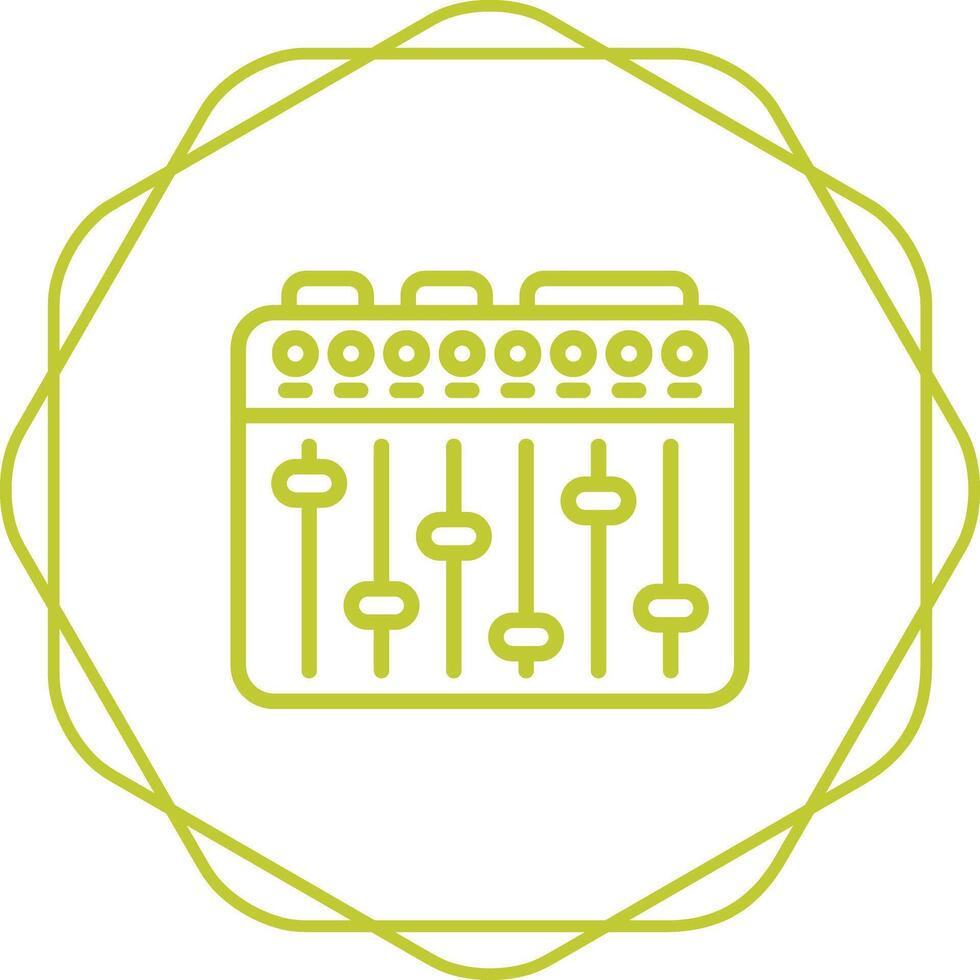 Sound Mixer Vector Icon