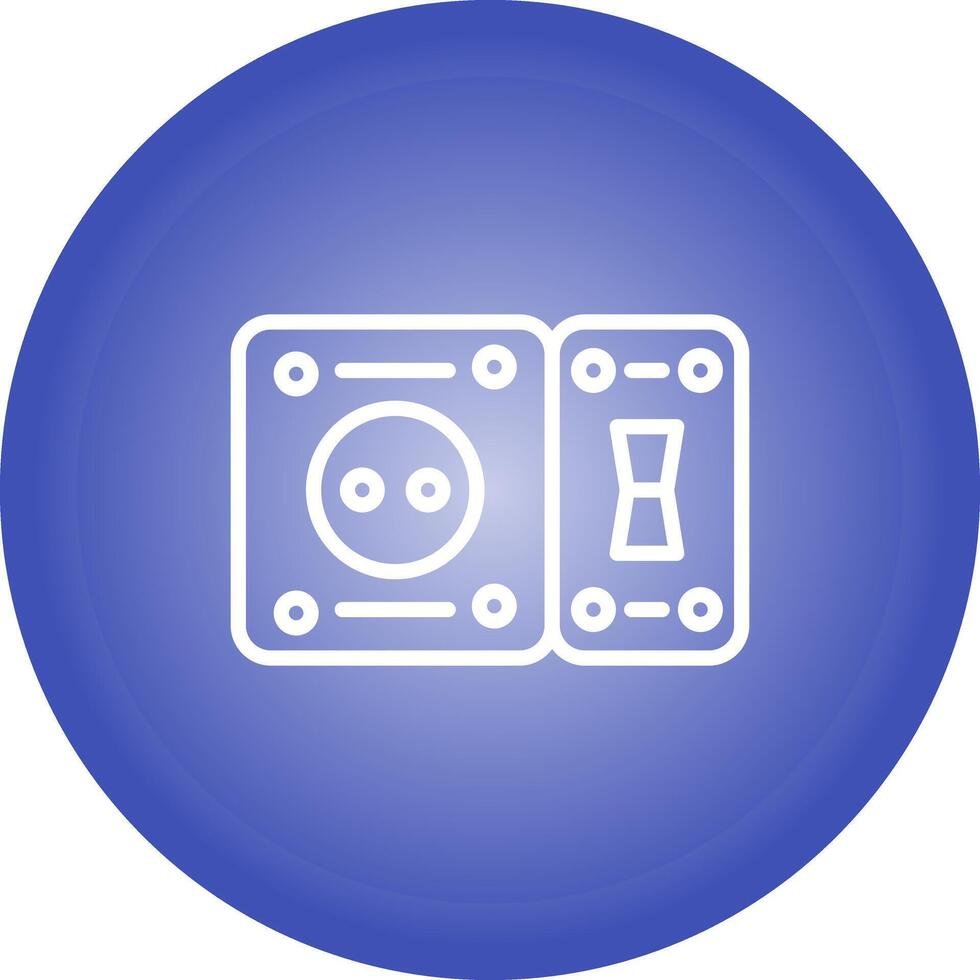 GFCI Outlet Vector Icon