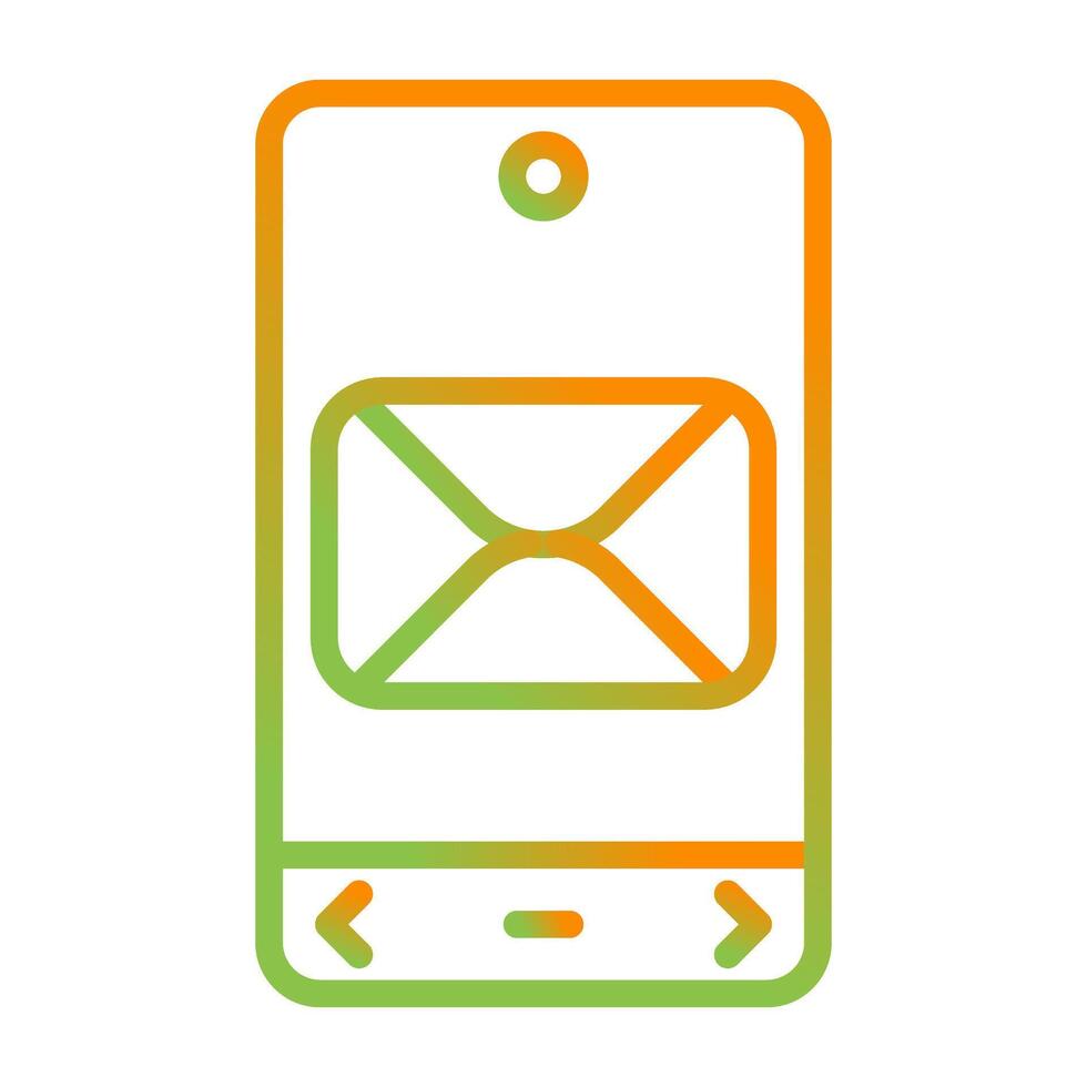 icono de vector de correo