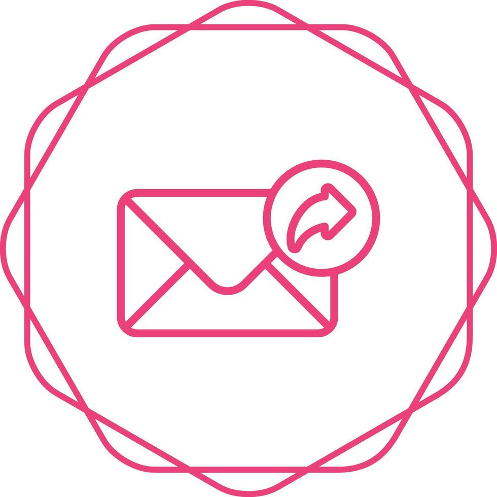 Email Forwarding Vector Icon