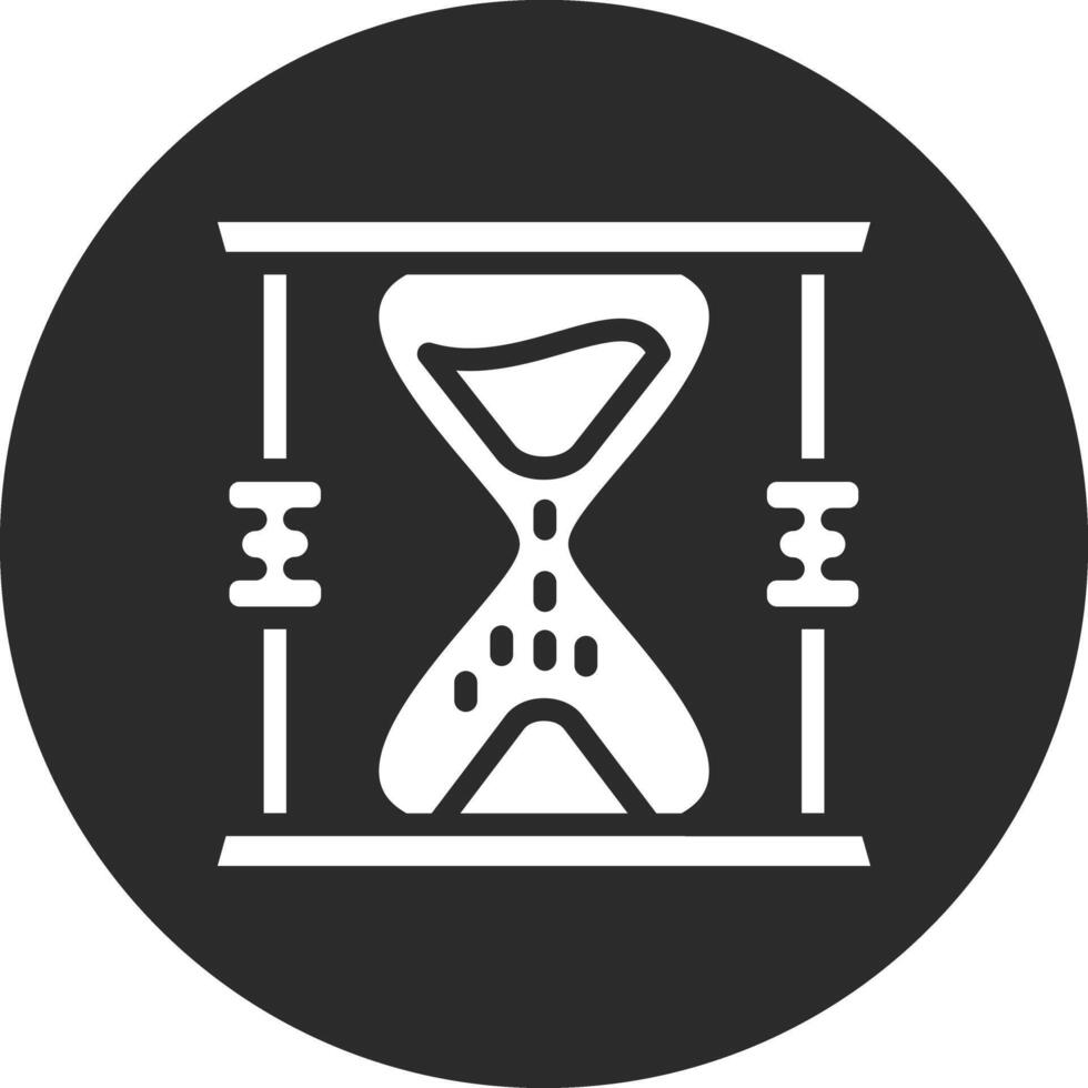 icono de vector de reloj de arena