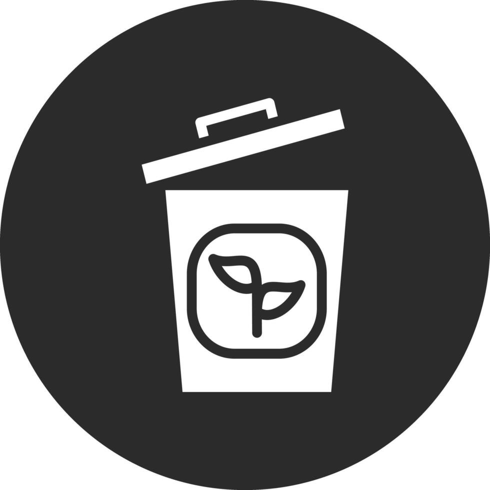 Plant Trash Vector Icon