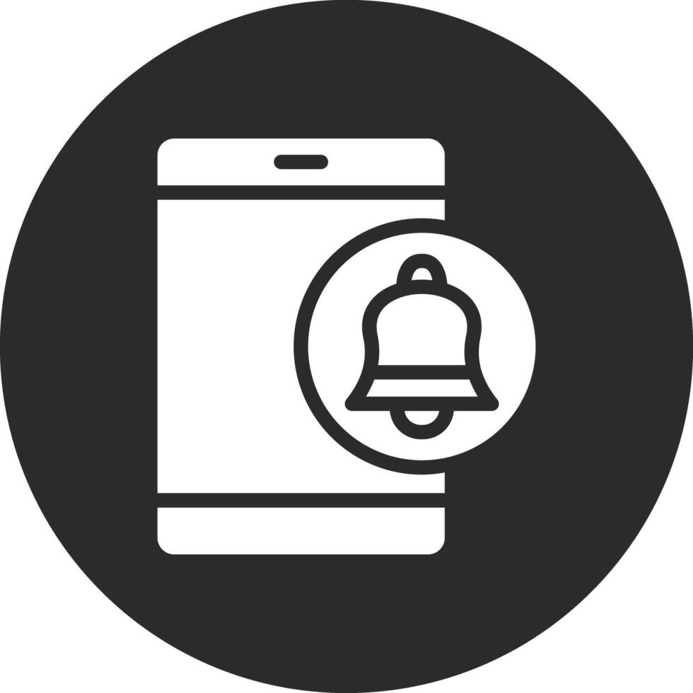 Smartphone Alarm Vector Icon