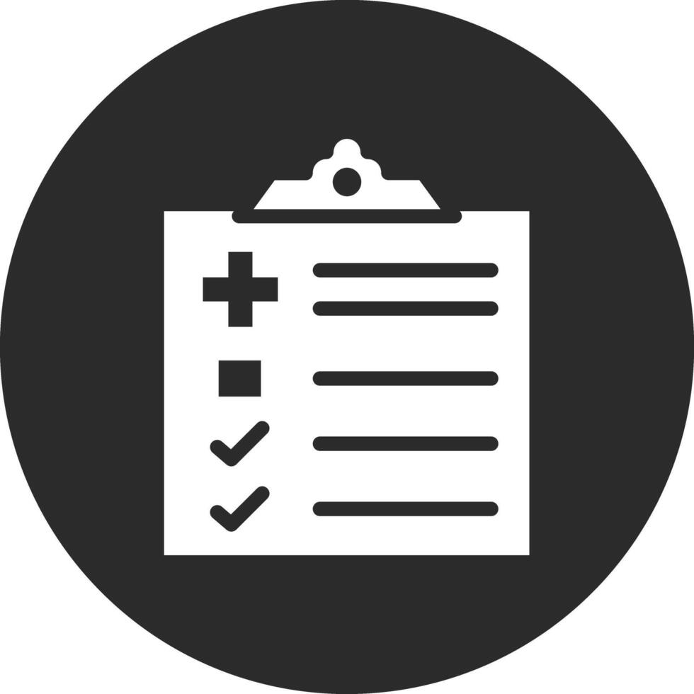 Patient Checklist Vector Icon