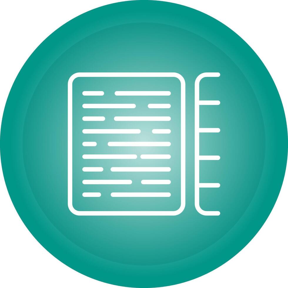 Document Indexing Vector Icon