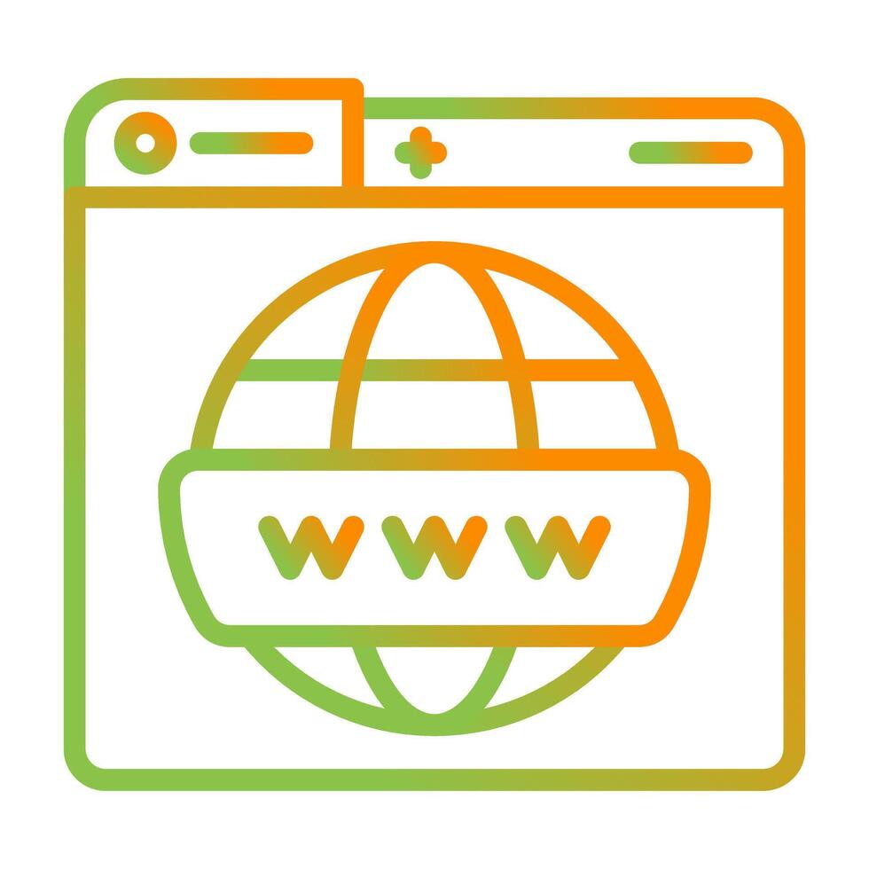 World Wide Web Vector Icon