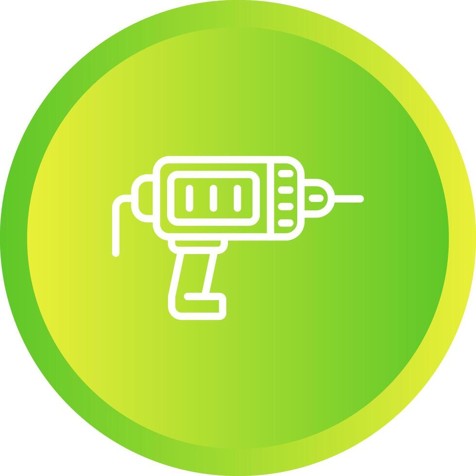 Electric Drill Vector Icon