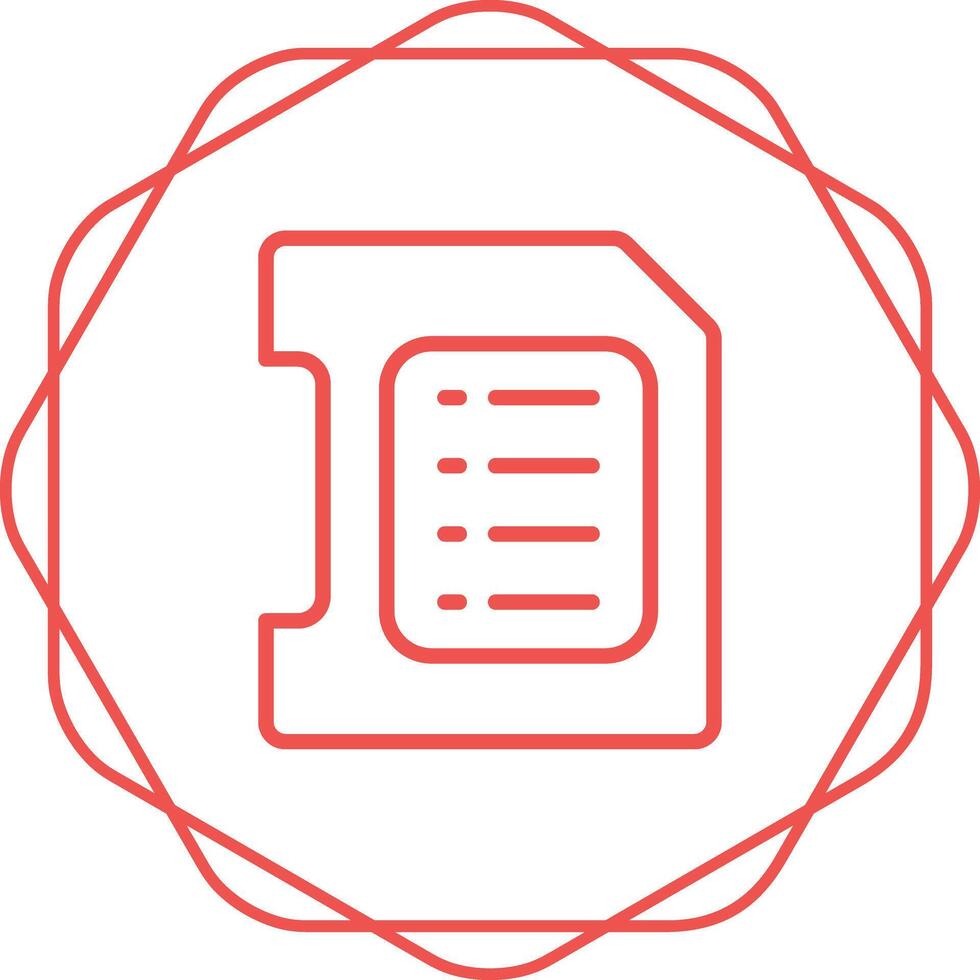 Sd Card Vector Icon
