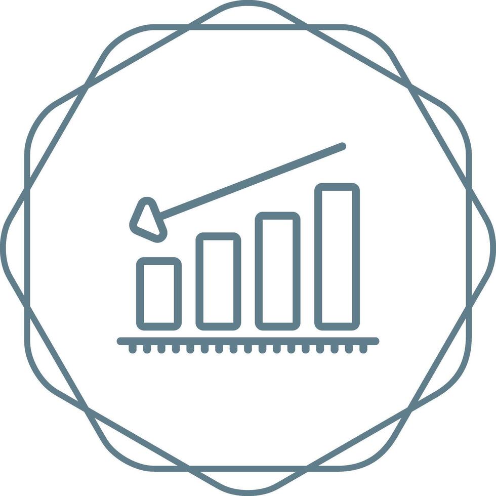 Chart Decreasing Vector Icon