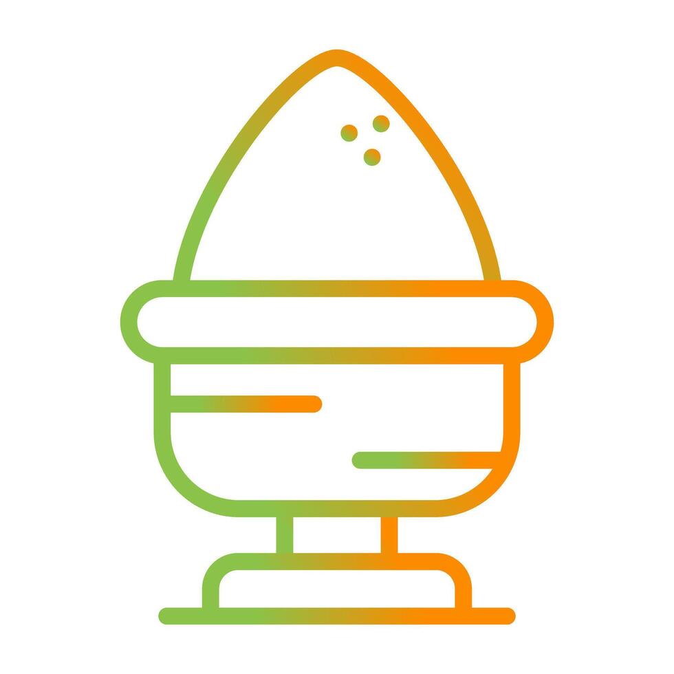 Boiled Egg Vector Icon