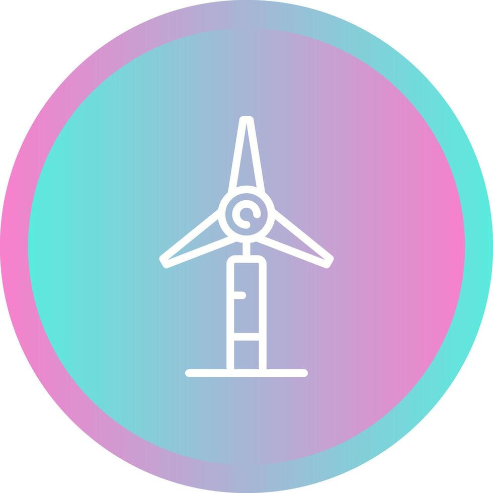 Windmill Vector Icon