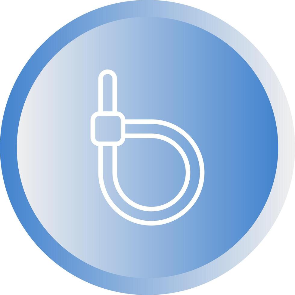 Cable Tie Fastening Tool Vector Icon