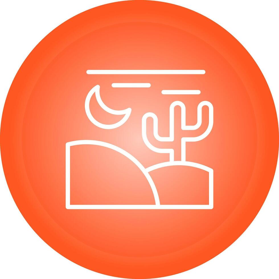 Desert Vector Icon