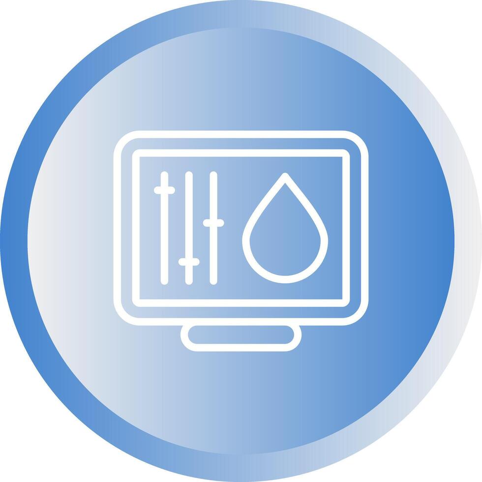 Desktop Computer Vector Icon