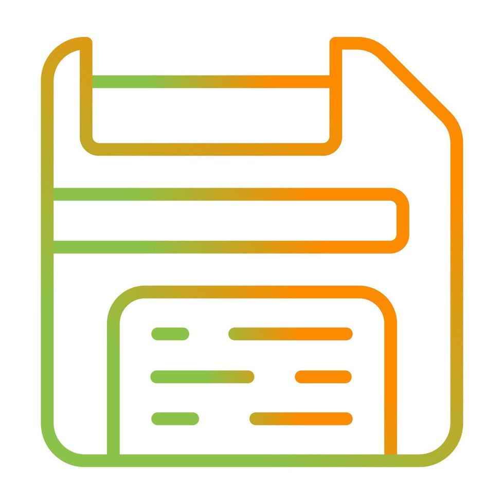 Floppy Disk Vector Icon