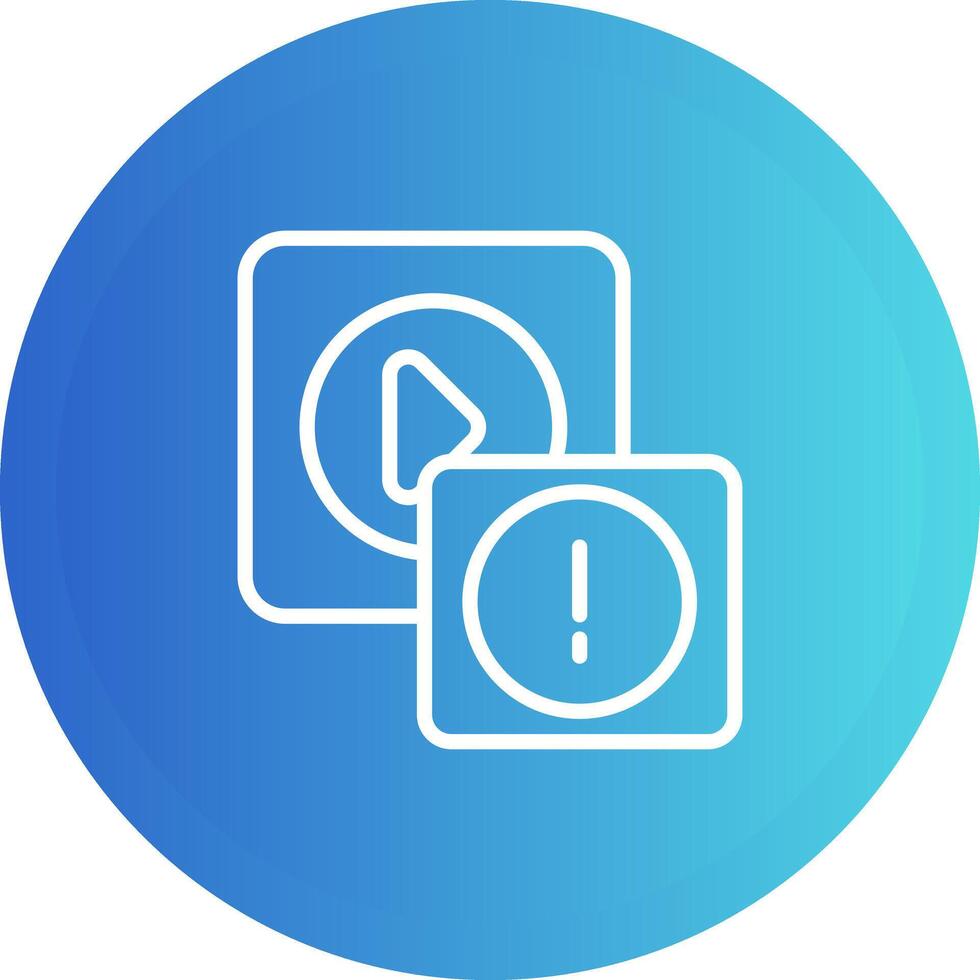 Error Vector Icon