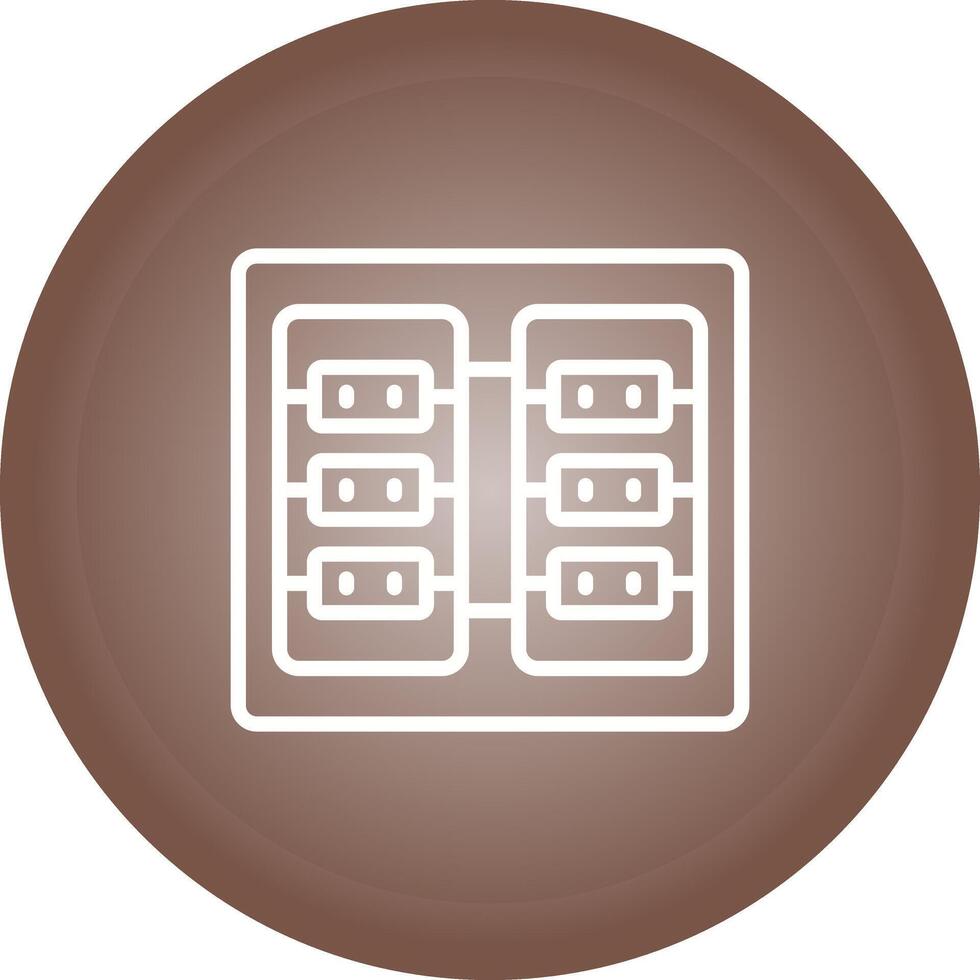 Server Room Vector Icon