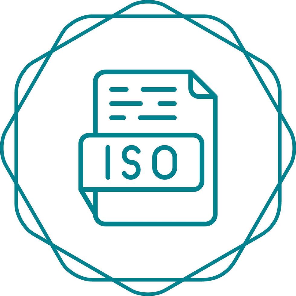 ISO Vector Icon