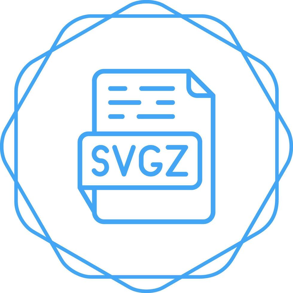 SVGZ Vector Icon
