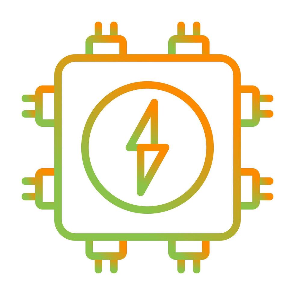 Junction Box Vector Icon