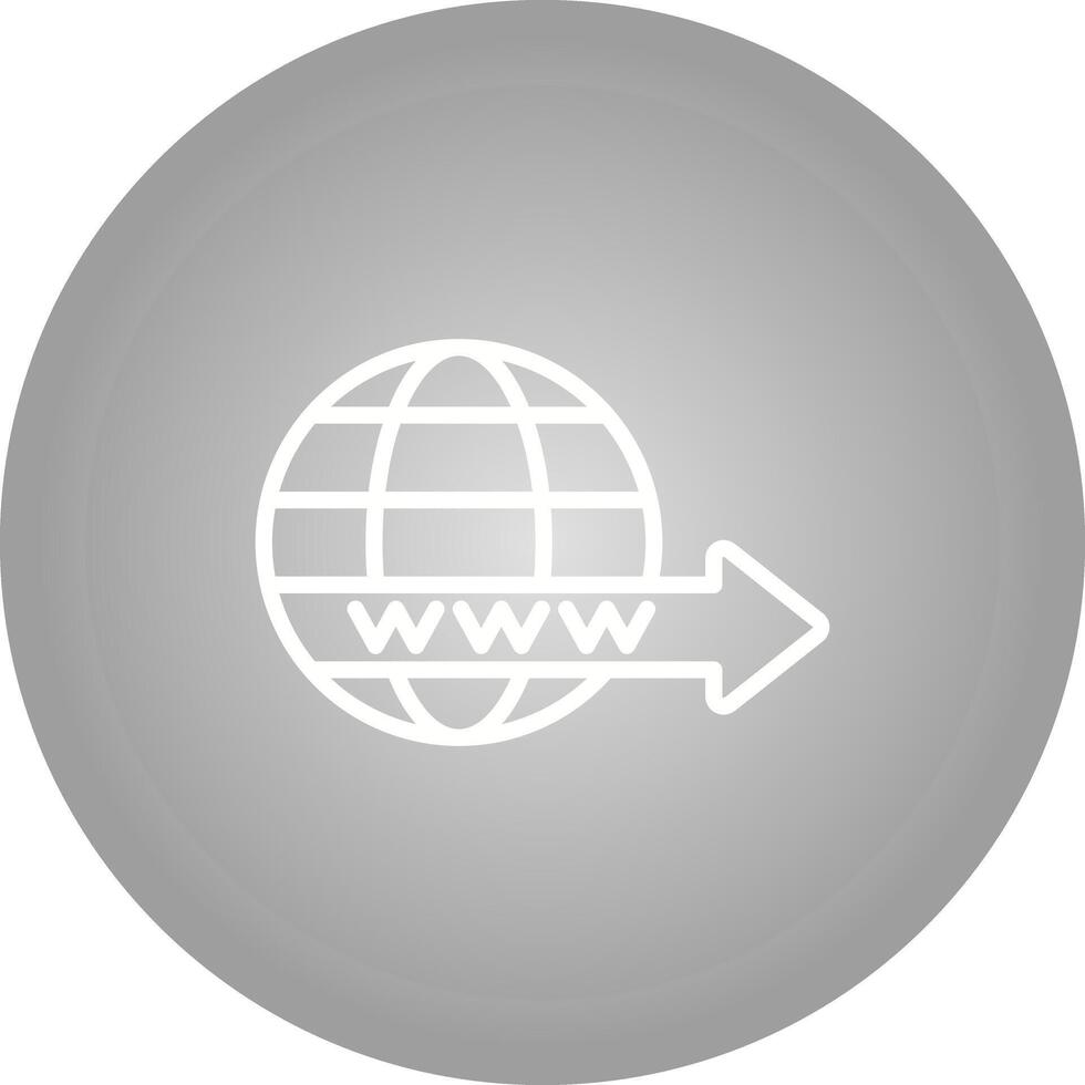 Domain Forwarding Vector Icon