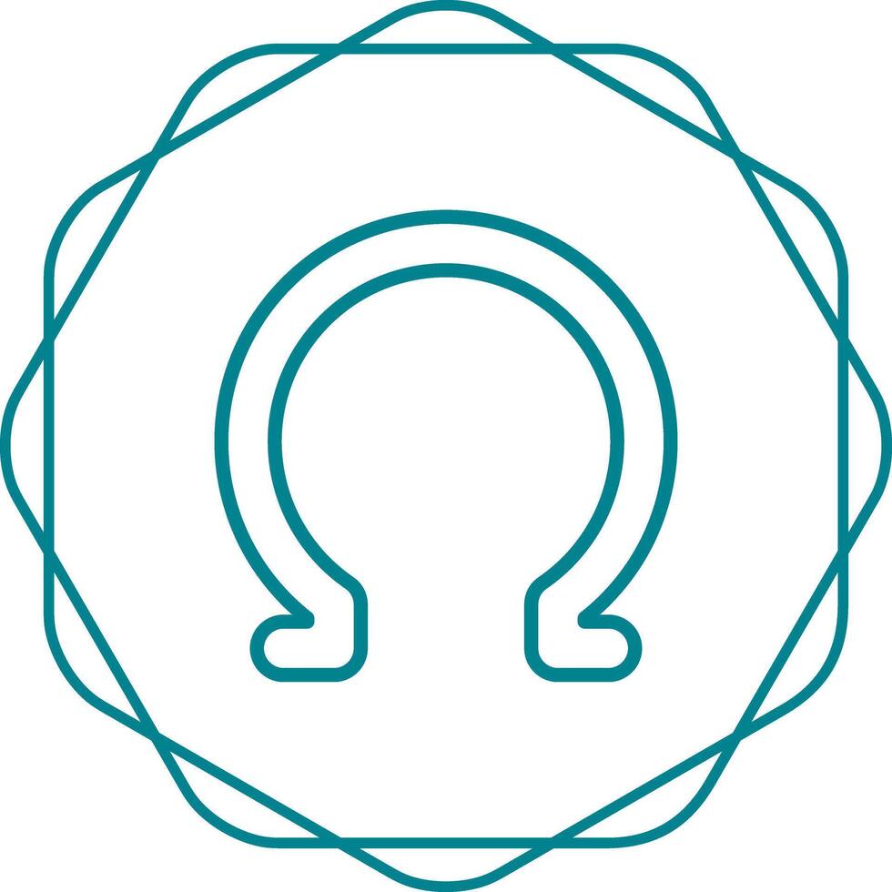 Omega Vector Icon