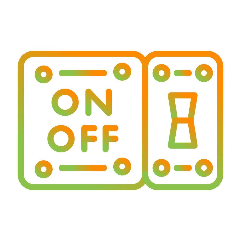 Light Switch Vector Icon